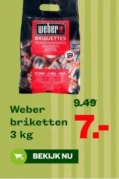 Aanbieding: briketten