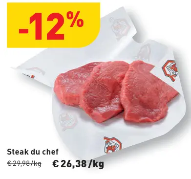 Offre: Steak du chef
