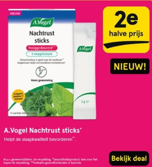Aanbieding: Nachtrust sticks