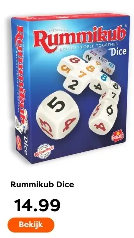 Aanbieding: Rummikub Dice