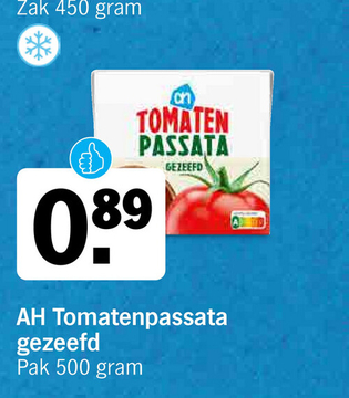 Aanbieding: AH Tomatenpassata gezeefd