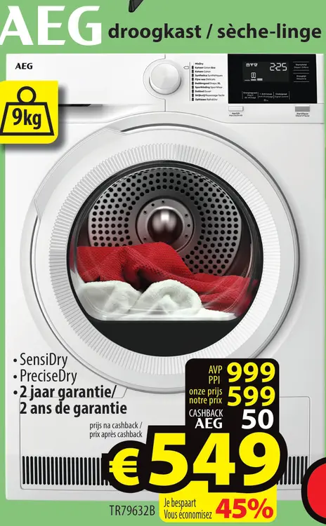 Offre: drogkast / sèche-linge