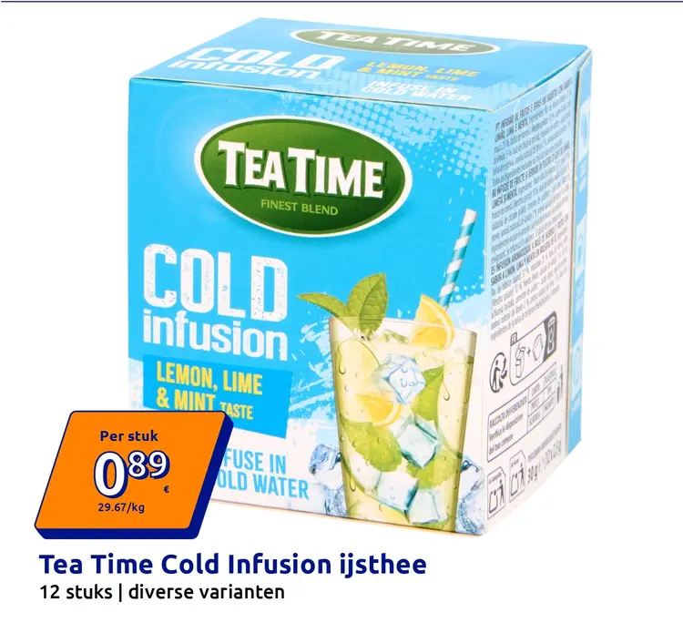 Promotie: Cold Infusion ijsthee