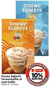 Aanbieding: Douwe Egberts Verwenkoffie of Iced Koffie