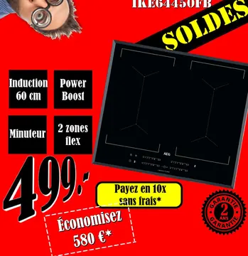 Offre: Induction