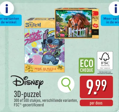 Promotie: 3D-puzzel