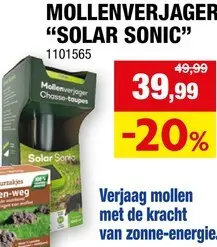 Promotie: Mollenverjager "Solar Sonic"