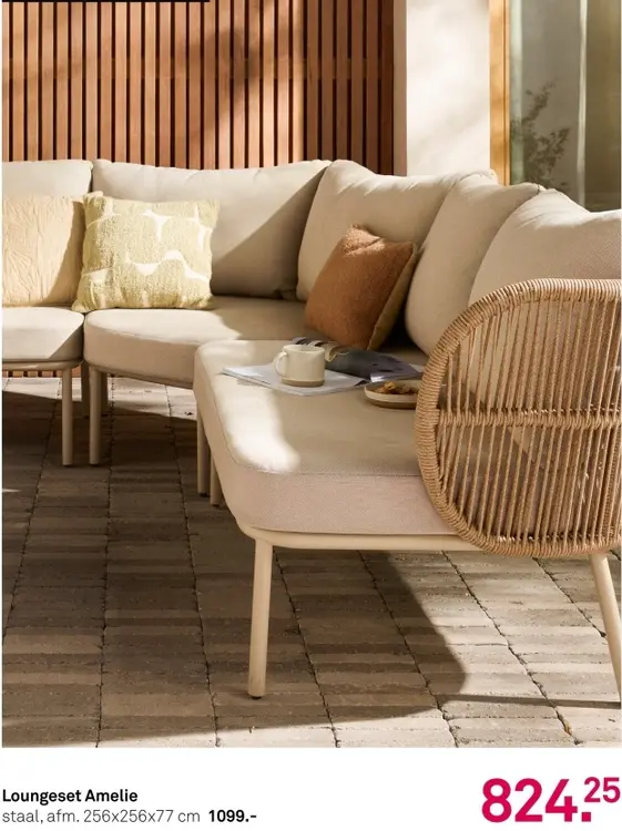 Aanbieding: Loungeset Amelie