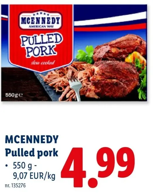 Promotie: Pulled pork