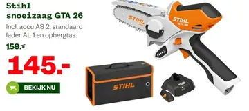 Aanbieding: Stihl snoeizaag GTA 26