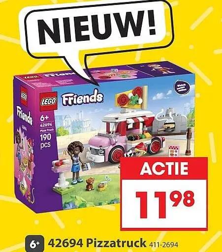 Aanbieding: LEGO Friends Pizzatruck