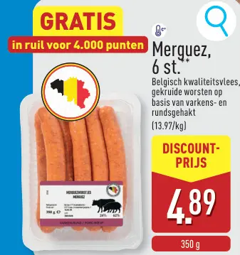 Promotie: Merguez