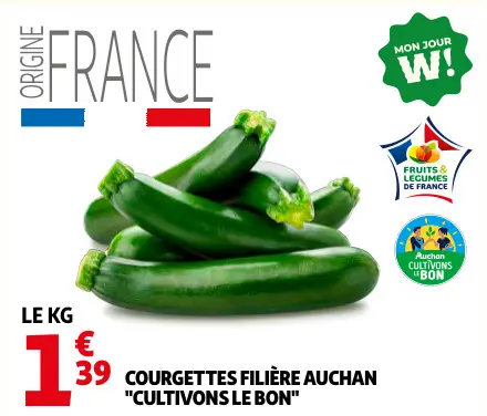 Promotie: Courgettes
