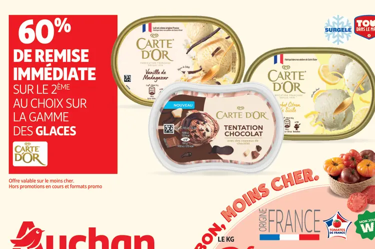 Promotie: Carte d'Or Ice Cream