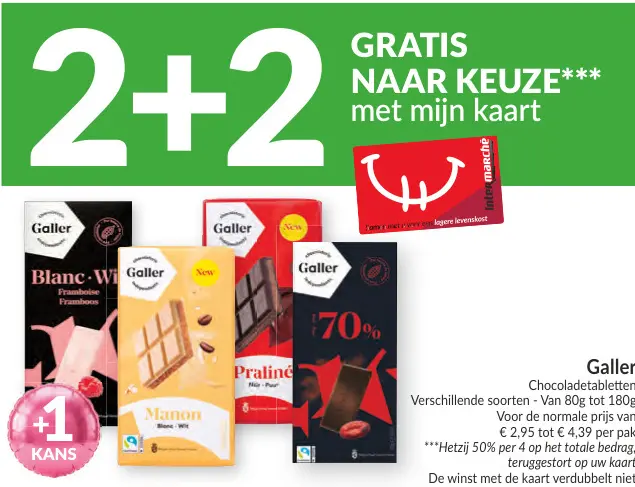 Promotie: Chocoladetabletten