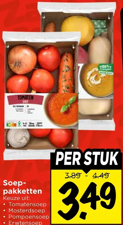 Aanbieding: Soeppakketten