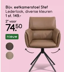 Aanbieding: Eetkamerstoel Stef