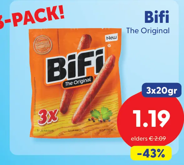 Aanbieding: Bifi The Original