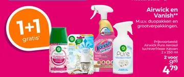 Aanbieding: Airwick en Vanish