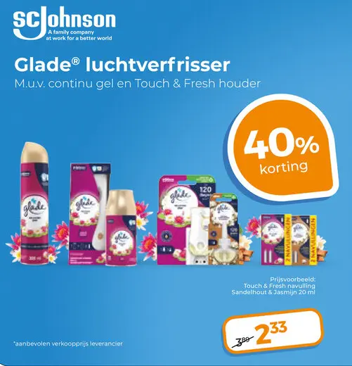 Aanbieding: Glade® luchtverfrisser
