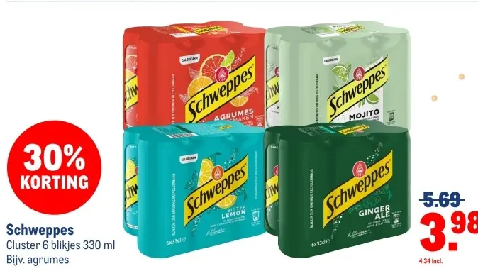Aanbieding: Schweppes
