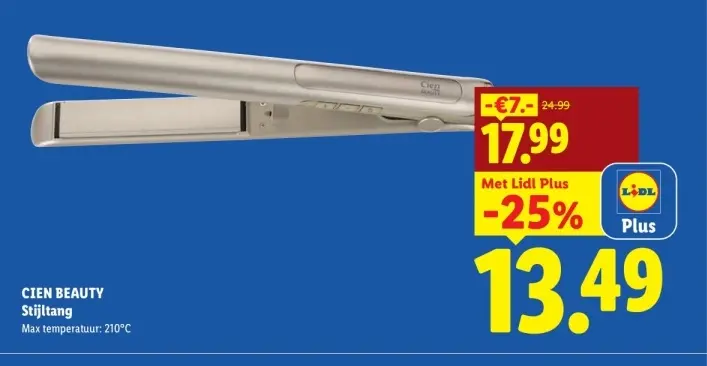Aanbieding: Stijltang
