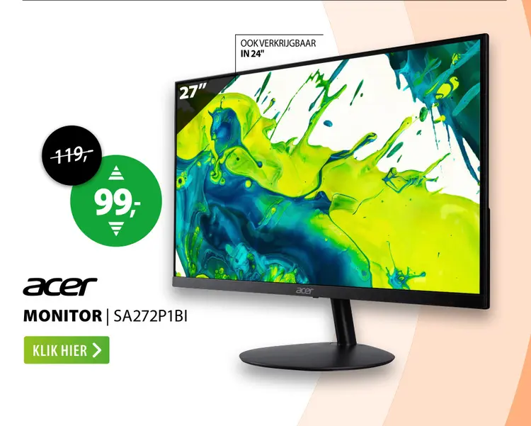 Aanbieding: Monitor sa272p1bi