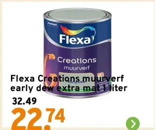 Aanbieding: Creations muurverf