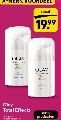 Aanbieding: Olay Total Effects
