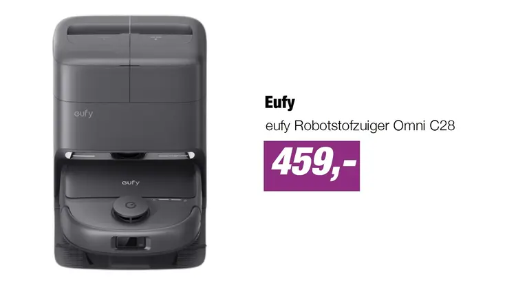 Aanbieding: eufy Robotstofzuiger Omni C28