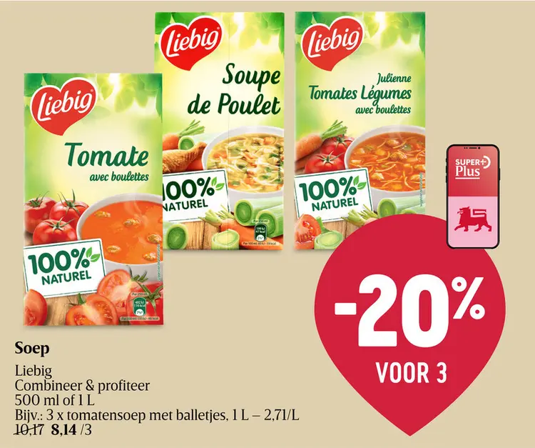 Promotie: Soep | Tomaten-Groenten
