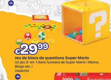 Offre: Super Mario Question Block Game