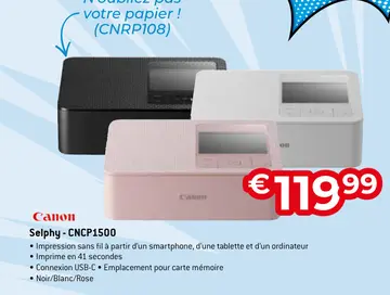 Offre: Selphy - CNCP1500