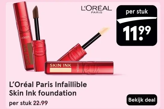 Aanbieding: Infaillible Skin Ink foundation