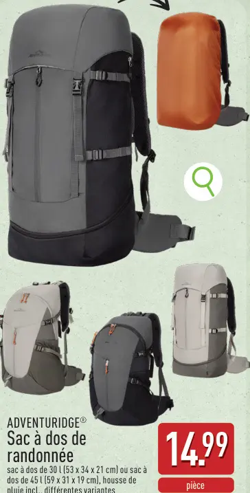 Offre: Sac à dos de randonnée