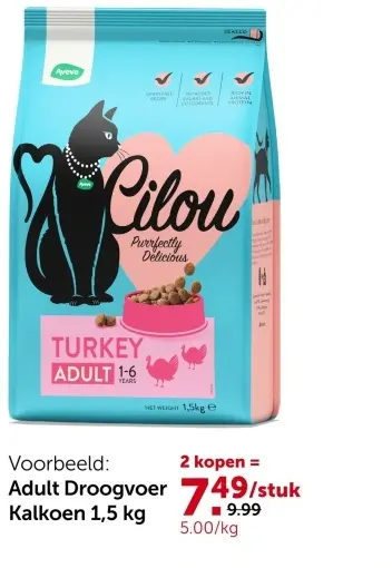 Promotie: Adult Droogvoer Kalkoen