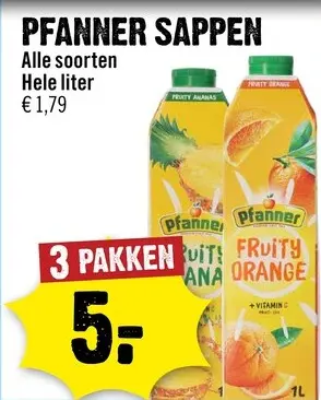 Aanbieding: Sappen