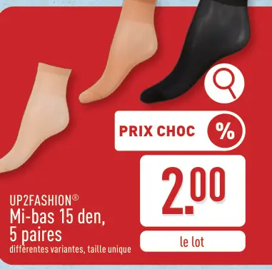 Offre: Mi-bas 15 den