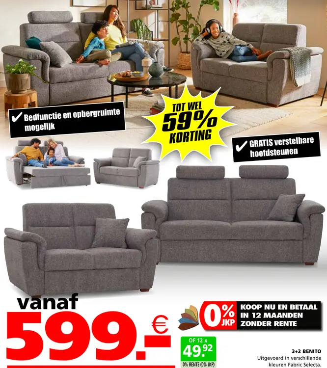 Promotie: 3+2 benito