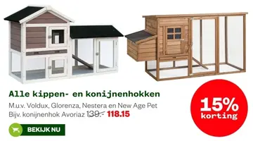 Aanbieding: konijnenhok Avoriaz