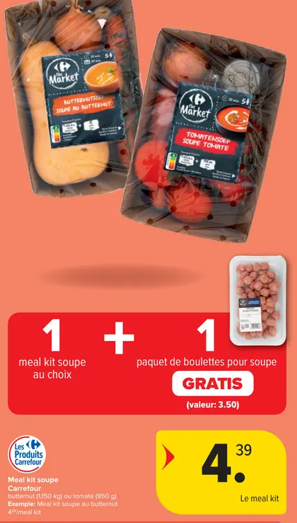 Offre: Meal kit soupe