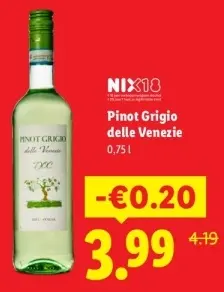 Aanbieding: Pinot Grigio delle Venezie
