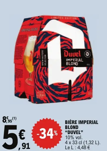 Offre: Bière imperial blond