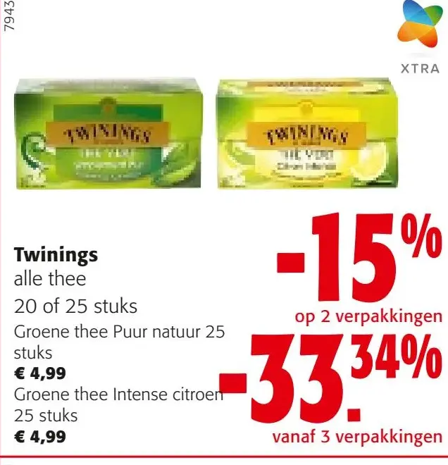 Aanbieding: Twinings alle thee