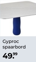 Aanbieding: Gyproc spaarbord