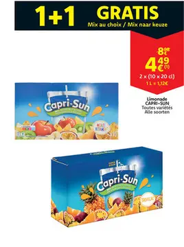 Offre: Limonade CAPRI-SUN