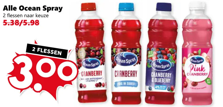 Aanbieding: Alle Ocean Spray