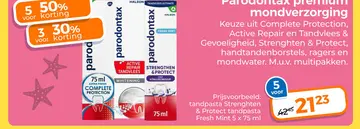 Aanbieding: Parodontax premium mondverzorging