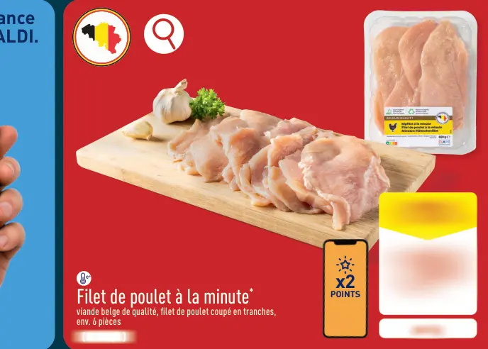 Offre: Filet de poulet à la minute
