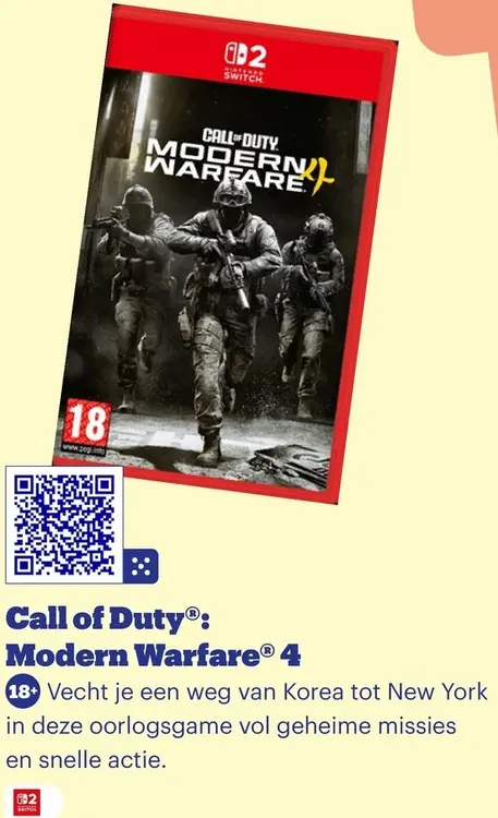 Aanbieding: Call of Duty®: Modern Warfare® 4